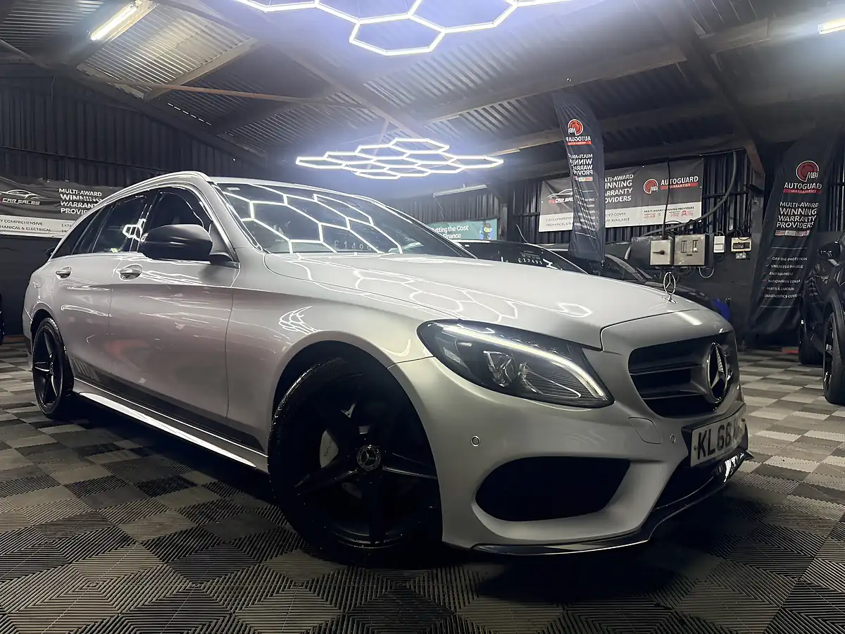 Used 2019 Mercedes-Benz C Class Nightfall Edition Silver - Interior and Exterior details 4