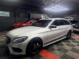 Used 2019 Mercedes-Benz C Class Nightfall Edition Silver - Interior and Exterior details 5