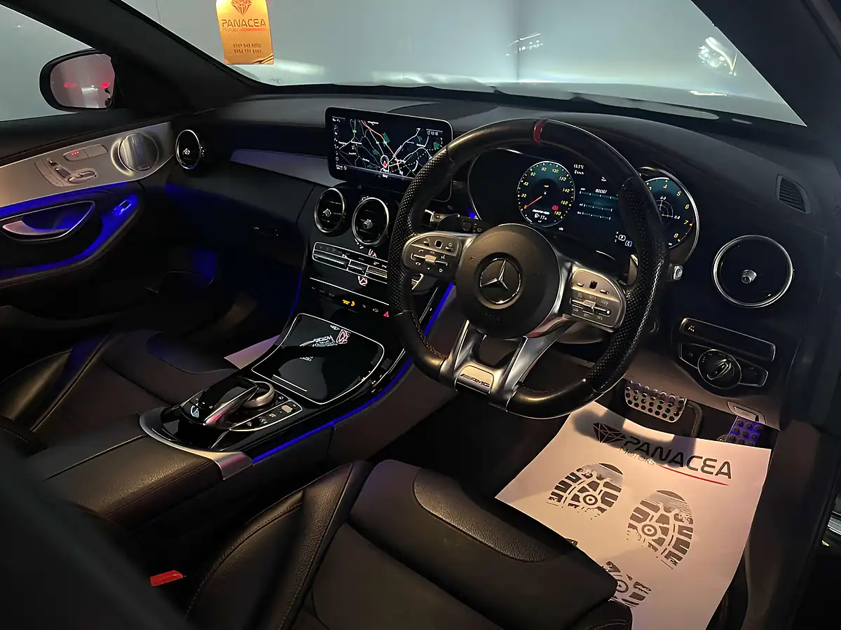 Used 2019 Mercedes-Benz C-Class Premium+ Black - Interior and Exterior details 2