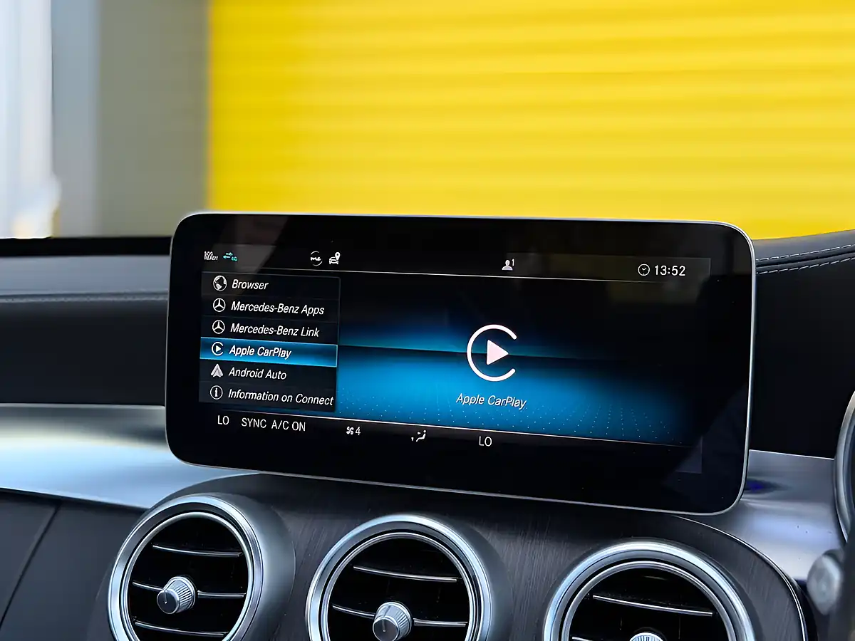 Used 2019 Mercedes-Benz C Class Premium Plus Blue - Interior and Exterior details 12