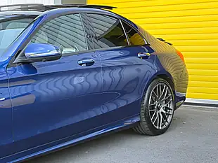 Used 2019 Mercedes-Benz C Class Premium Plus Blue - Interior and Exterior details 15