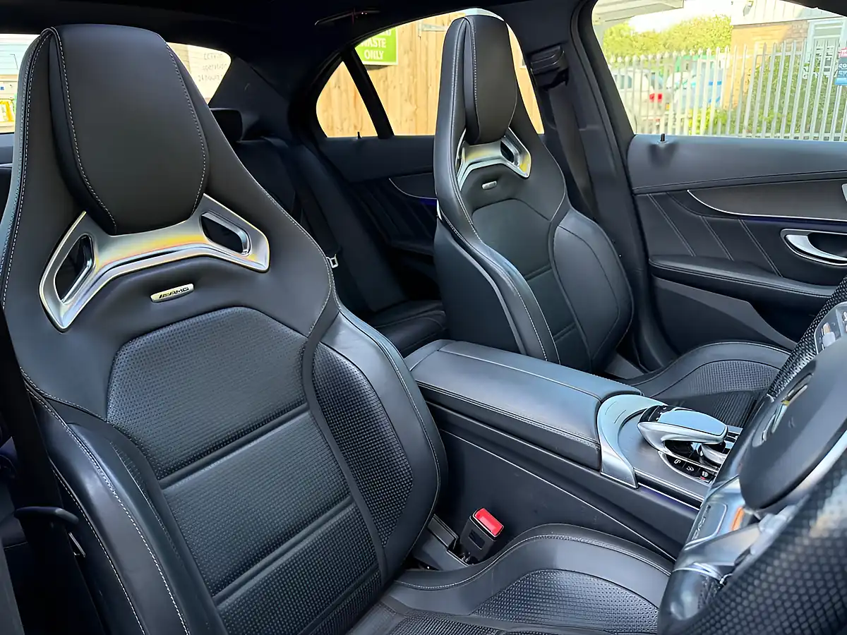 Used 2019 Mercedes-Benz C Class Premium Plus Blue - Interior and Exterior details 17
