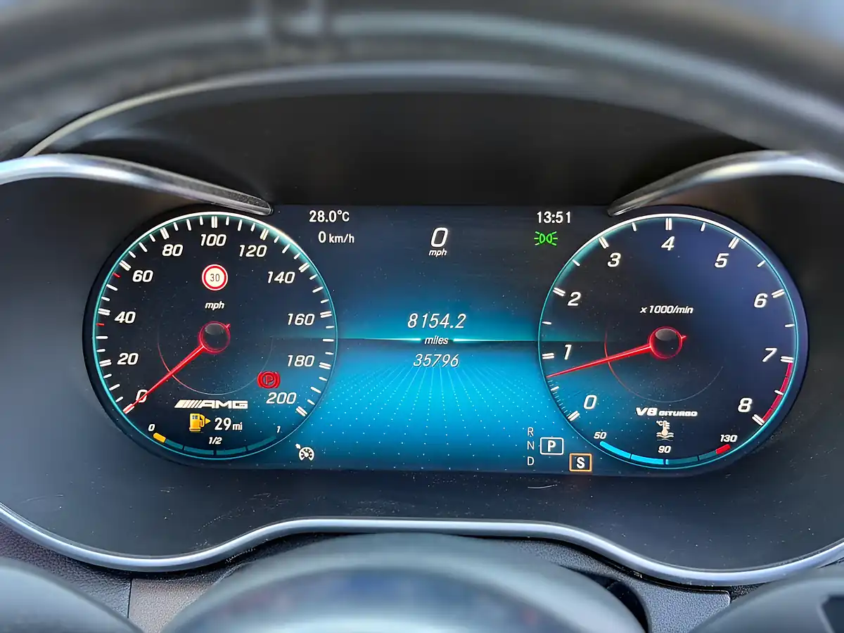 Used 2019 Mercedes-Benz C Class Premium Plus Blue - Interior and Exterior details 19