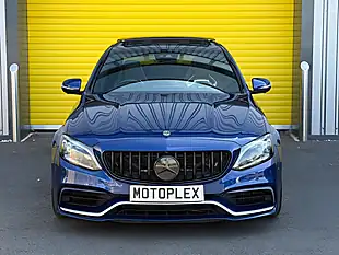 Used 2019 Mercedes-Benz C Class Premium Plus Blue - Interior and Exterior details 4