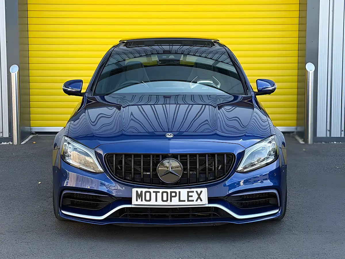 Used 2019 Mercedes-Benz C Class Premium Plus Blue - Interior and Exterior details 4