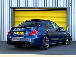 Used 2019 Mercedes-Benz C Class Premium Plus Blue - Interior and Exterior details 7
