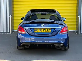 Used 2019 Mercedes-Benz C Class Premium Plus Blue - Interior and Exterior details 8