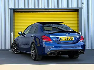 Used 2019 Mercedes-Benz C Class Premium Plus Blue - Interior and Exterior details 9