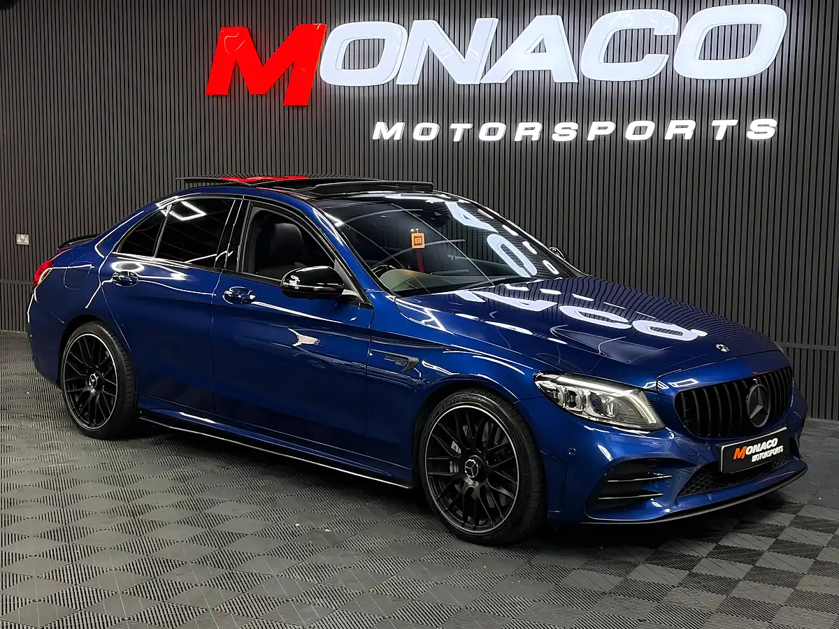 Used 2019 Mercedes-Benz C Class Premium Plus Cavansite Blue - Interior and Exterior details 3
