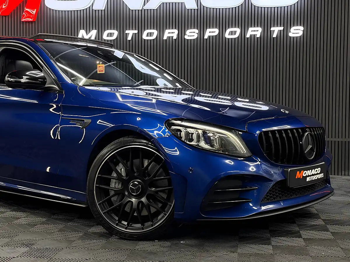 Used 2019 Mercedes-Benz C Class Premium Plus Cavansite Blue - Interior and Exterior details 4