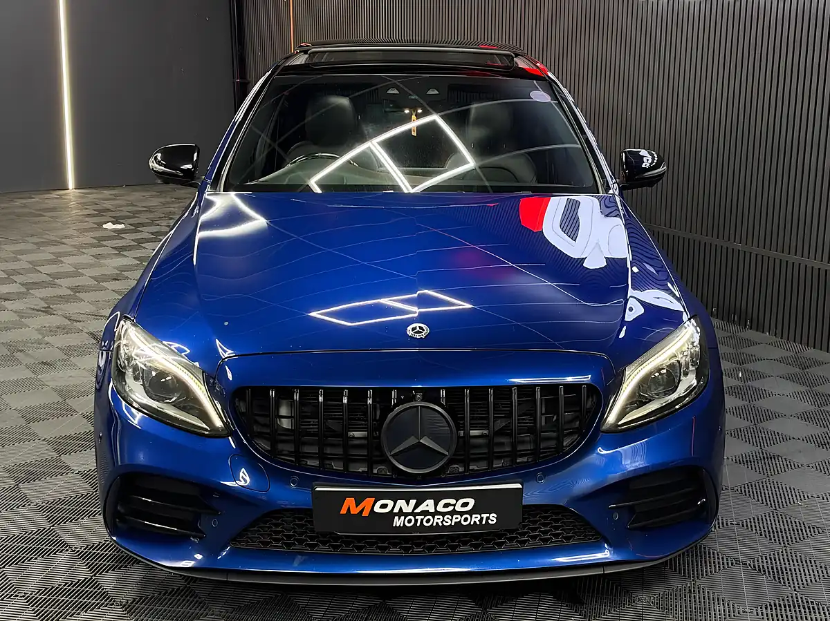 Used 2019 Mercedes-Benz C Class Premium Plus Cavansite Blue - Interior and Exterior details 6