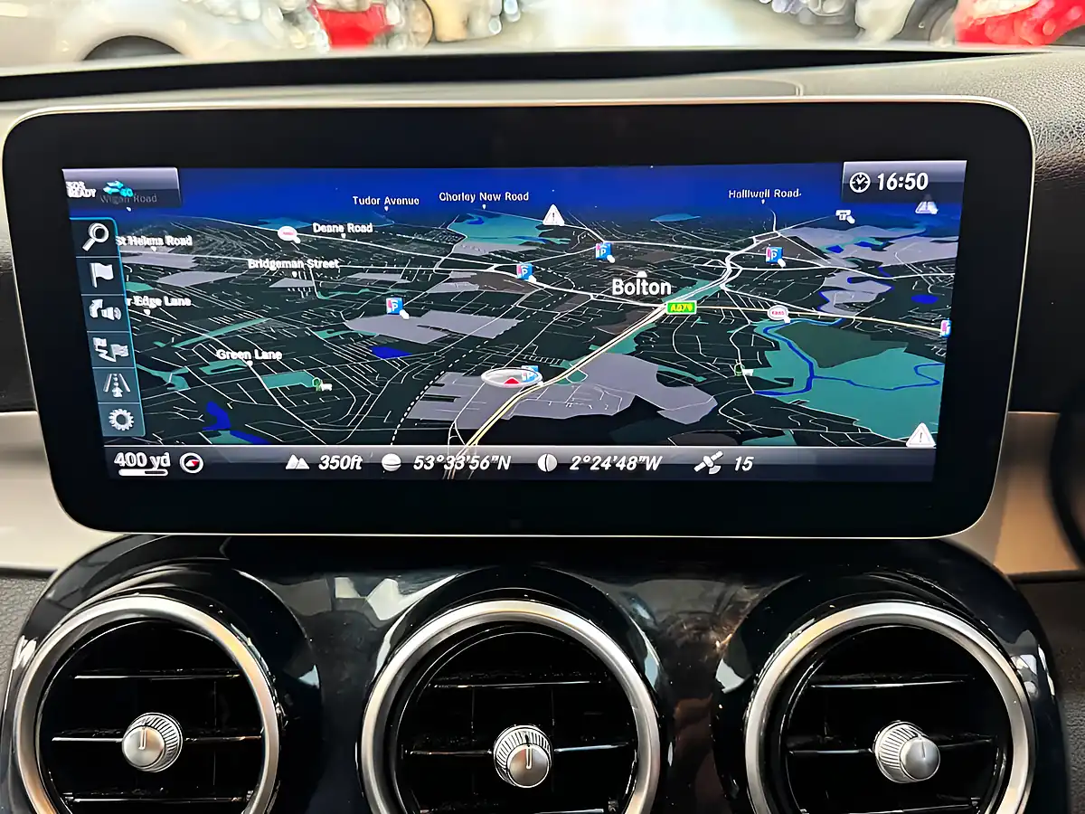 Used 2019 Mercedes-Benz C Class Se Silver - Interior and Exterior details 16