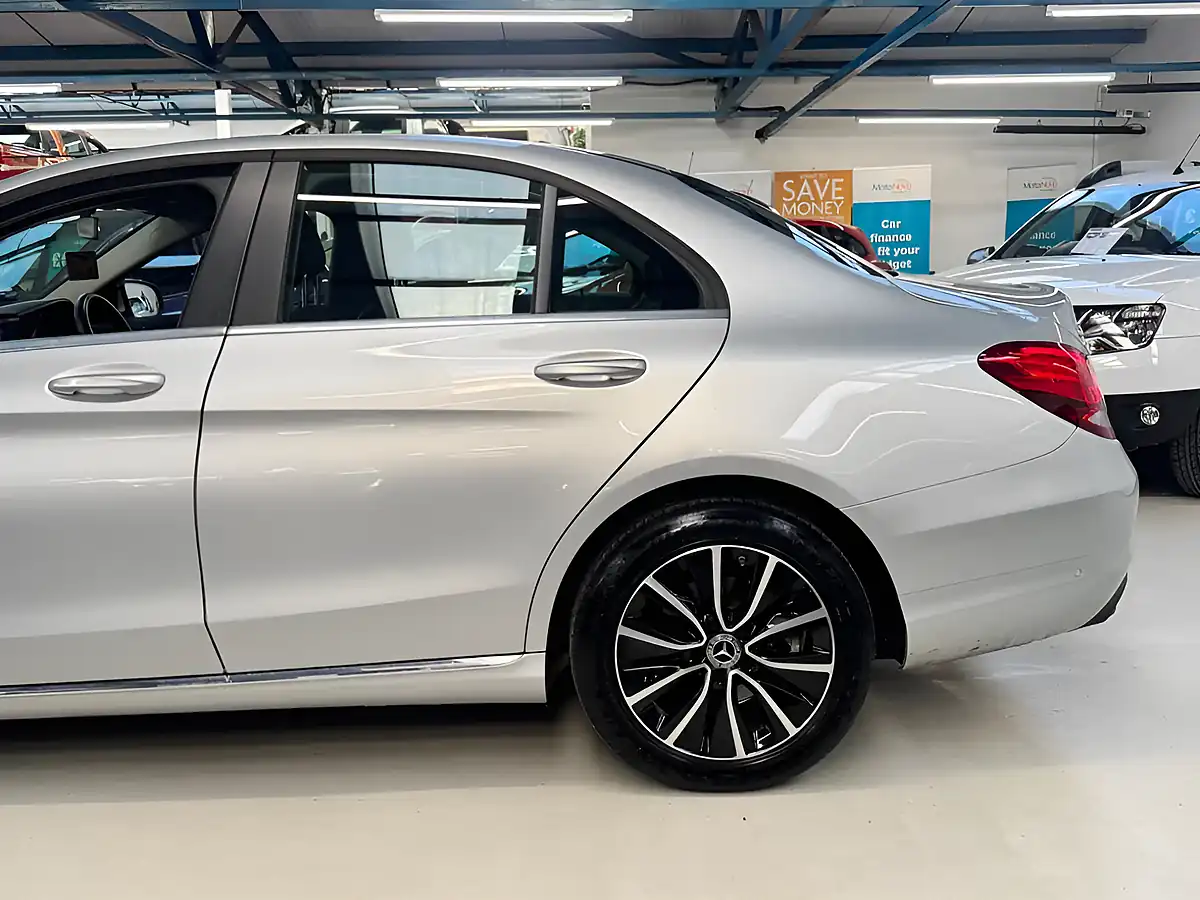 Used 2019 Mercedes-Benz C Class Se Silver - Interior and Exterior details 20