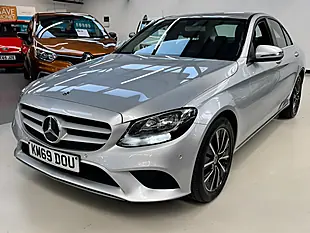 Used 2019 Mercedes-Benz C Class Se Silver - Interior and Exterior details 6