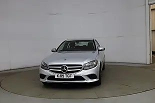Used 2019 Mercedes-Benz C Class Se Silver - Interior and Exterior details 2