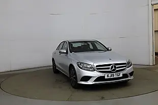 Used 2019 Mercedes-Benz C Class Se Silver - Interior and Exterior details 3