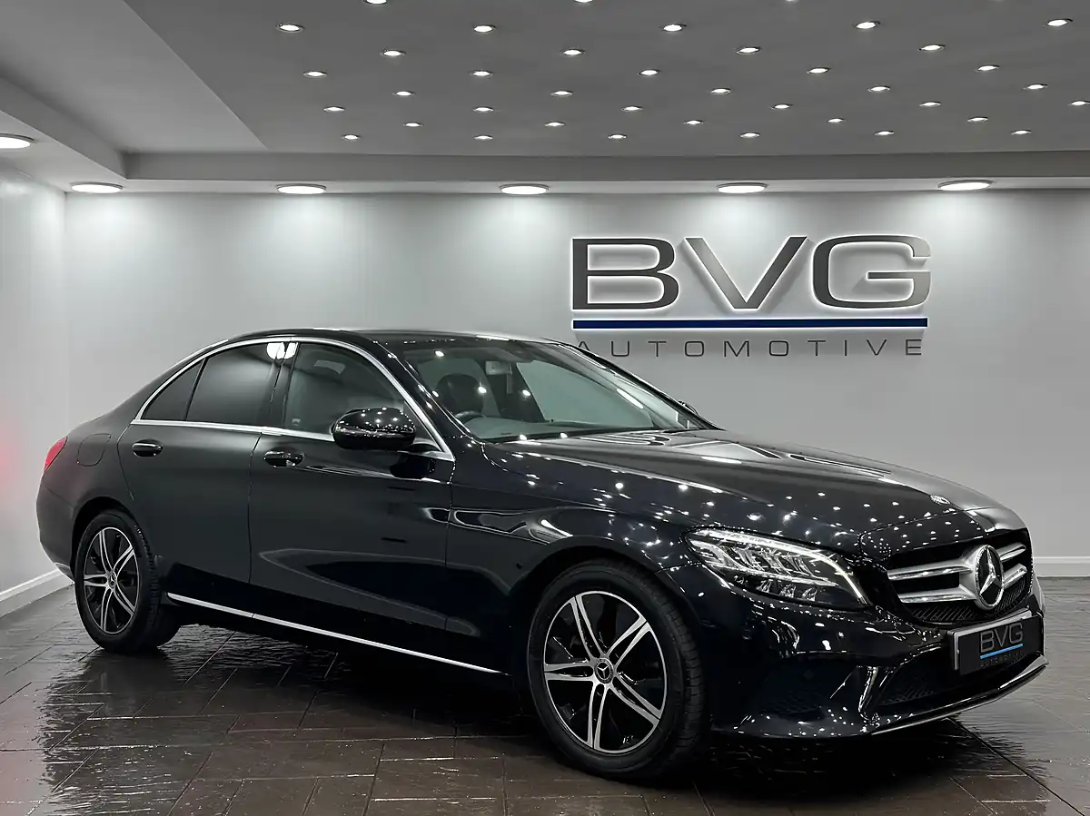Used 2019 Mercedes-Benz C Class Sport Black - Front View