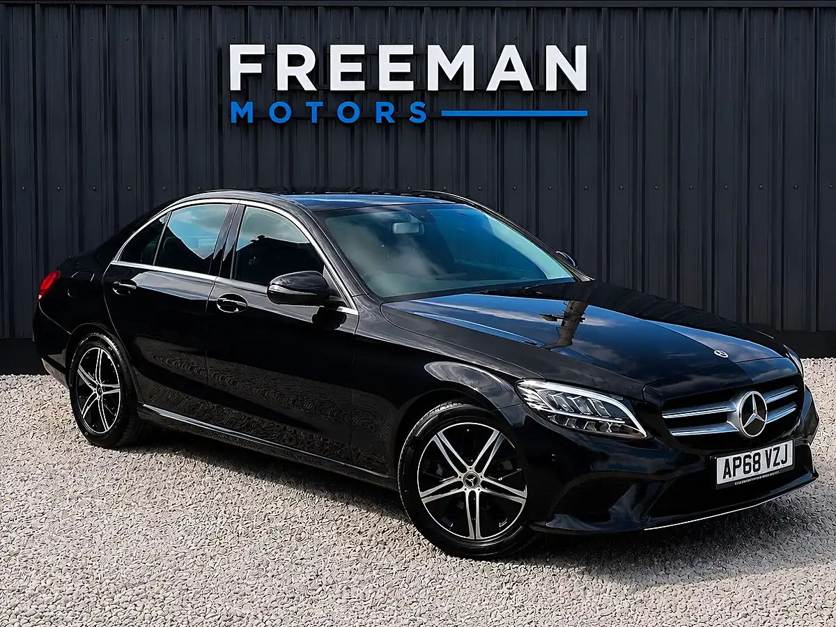 Used 2019 Mercedes-Benz C Class Sport Black - Front View