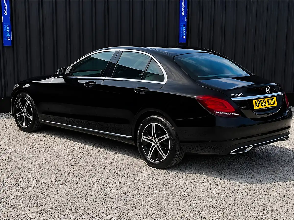 Used 2019 Mercedes-Benz C Class Sport Black - Interior and Exterior details 11