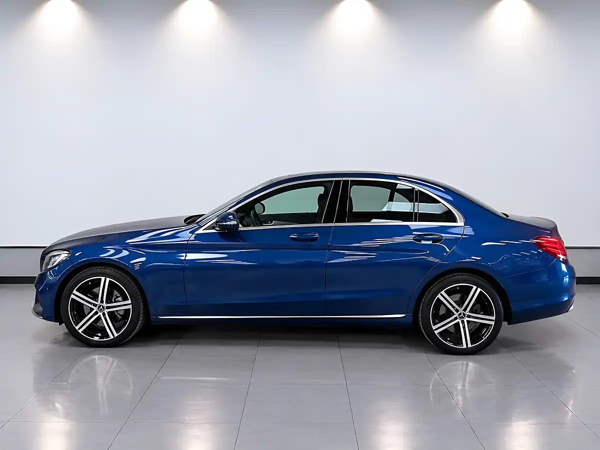 Used 2019 Mercedes-Benz C Class Sport Edition (premium) Blue - Interior and Exterior details 10