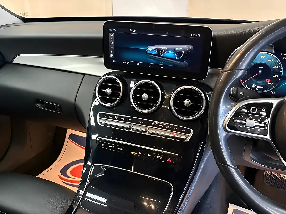 Used 2019 Mercedes-Benz C Class Sport Edition (premium) Blue - Interior and Exterior details 13