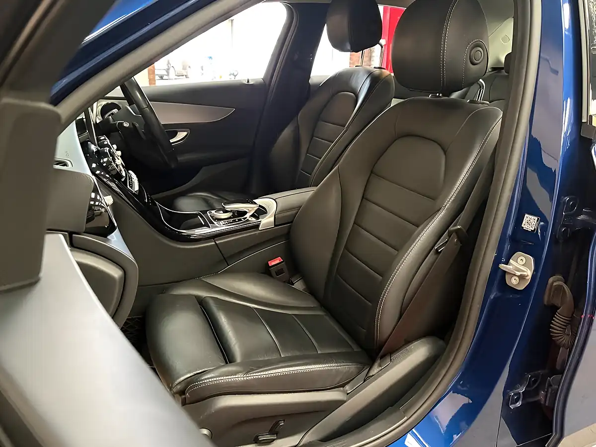 Used 2019 Mercedes-Benz C Class Sport Edition (premium) Blue - Interior and Exterior details 19