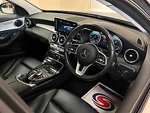 Used 2019 Mercedes-Benz C Class Sport Edition (premium) Blue - Interior and Exterior details 4