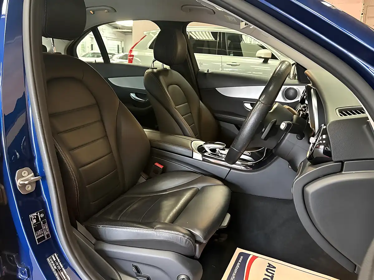 Used 2019 Mercedes-Benz C Class Sport Edition (premium) Blue - Interior and Exterior details 6
