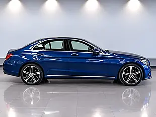 Used 2019 Mercedes-Benz C Class Sport Edition (premium) Blue - Interior and Exterior details 8