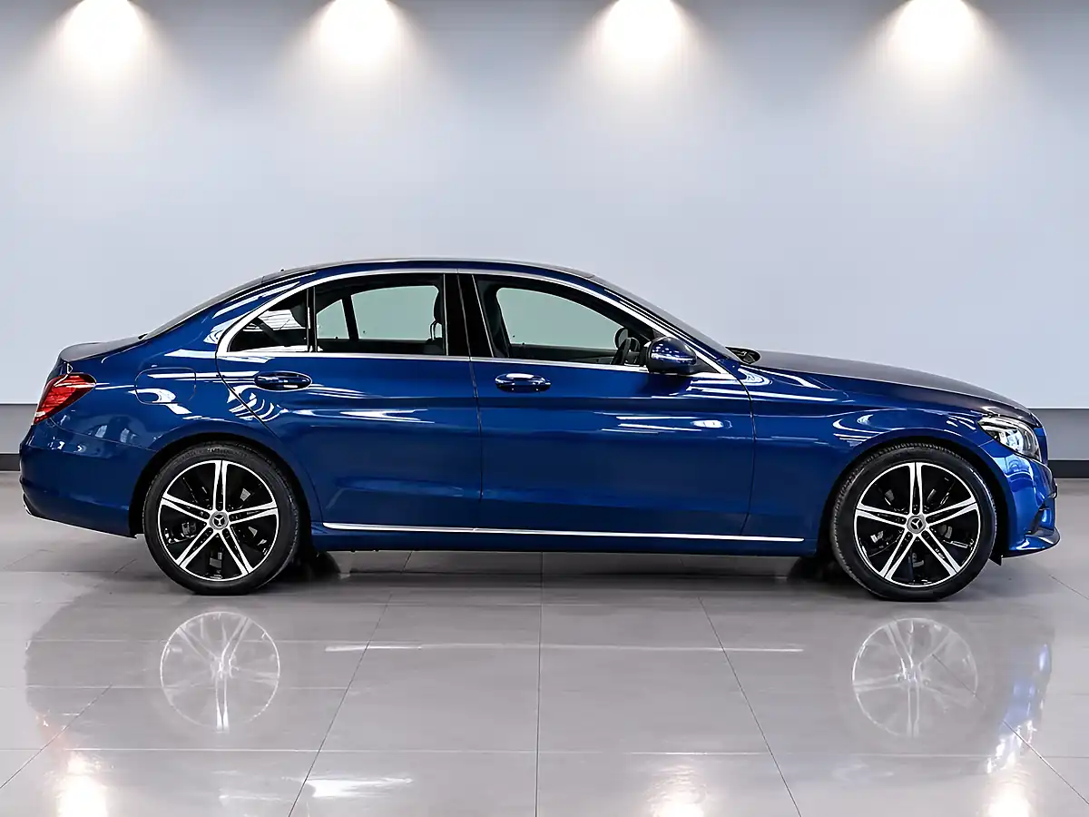 Used 2019 Mercedes-Benz C Class Sport Edition (premium) Blue - Interior and Exterior details 8