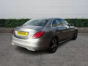 Used 2019 Mercedes-Benz C Class Sport Grey - Interior and Exterior details 3