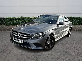 Used 2019 Mercedes-Benz C Class Sport Grey - Interior and Exterior details 8