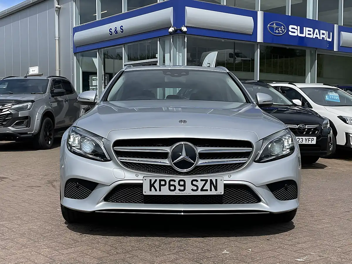 Used 2019 Mercedes-Benz C Class Sport Iridium Silver - Interior and Exterior details 4
