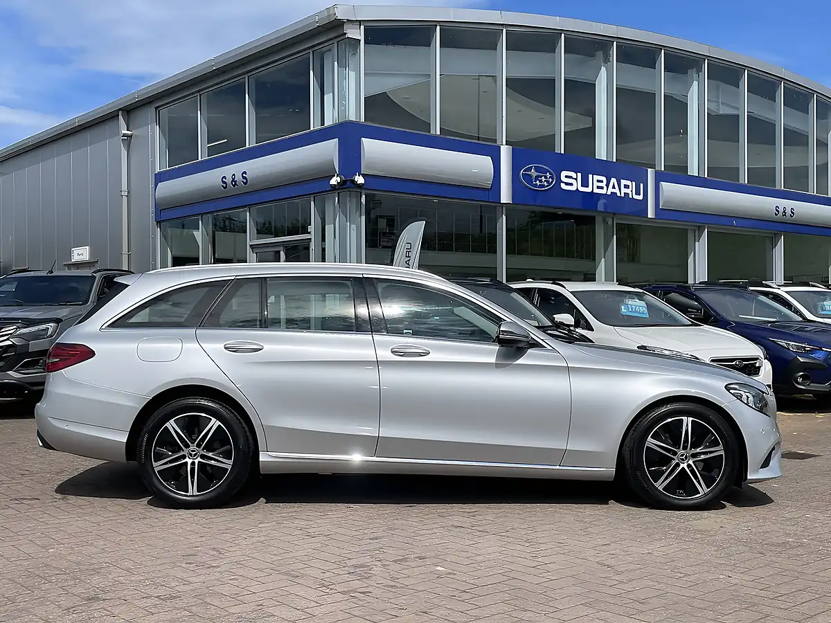 Used 2019 Mercedes-Benz C Class Sport Iridium Silver - Interior and Exterior details 5