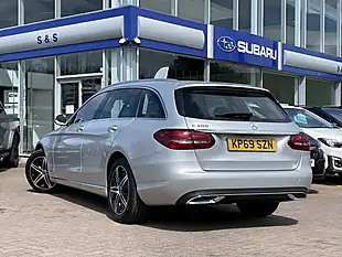 Used 2019 Mercedes-Benz C Class Sport Iridium Silver - Interior and Exterior details 7