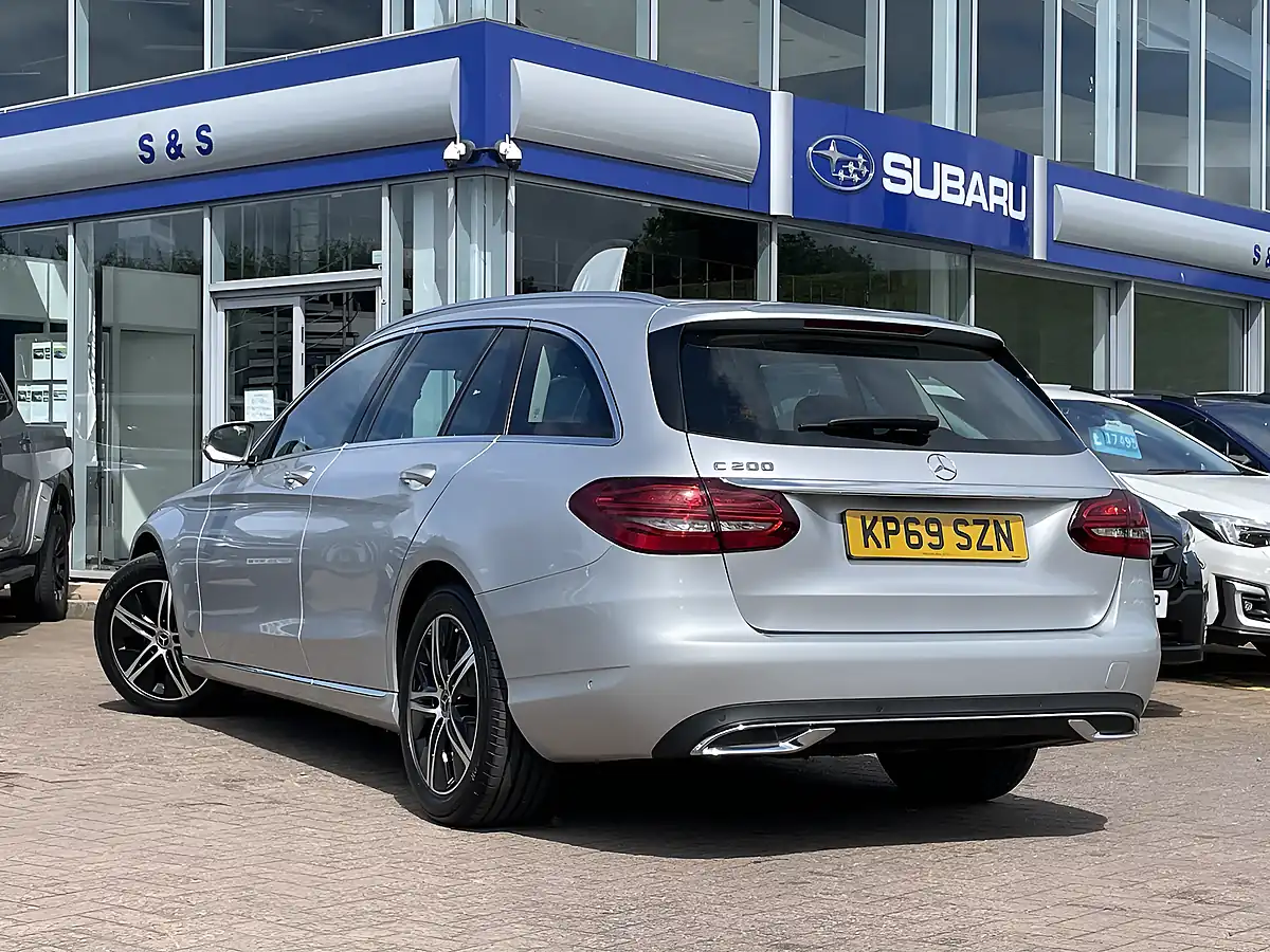 Used 2019 Mercedes-Benz C Class Sport Iridium Silver - Interior and Exterior details 7