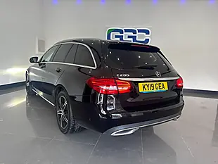 Used 2019 Mercedes-Benz C Class Sport Premium Black - Interior and Exterior details 10