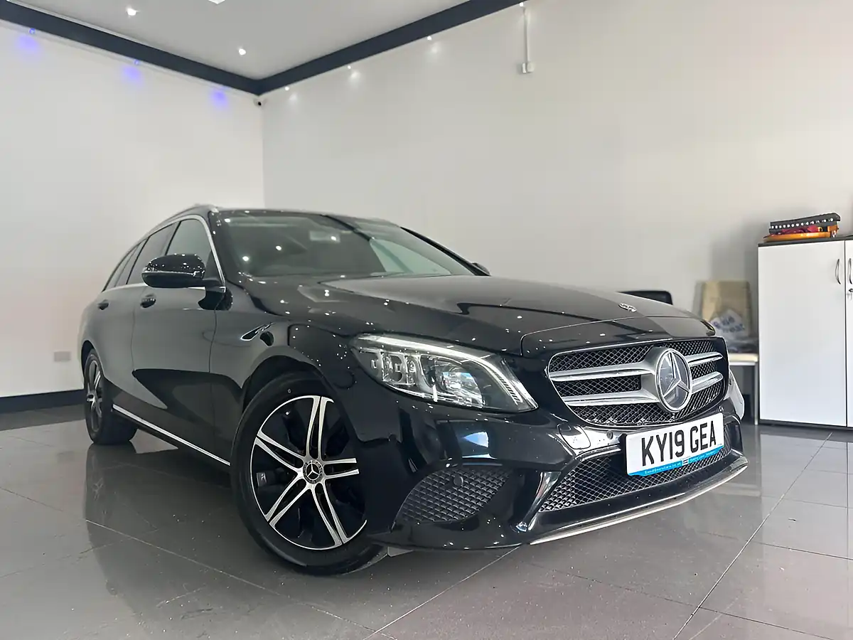 Used 2019 Mercedes-Benz C Class Sport Premium Black - Interior and Exterior details 20