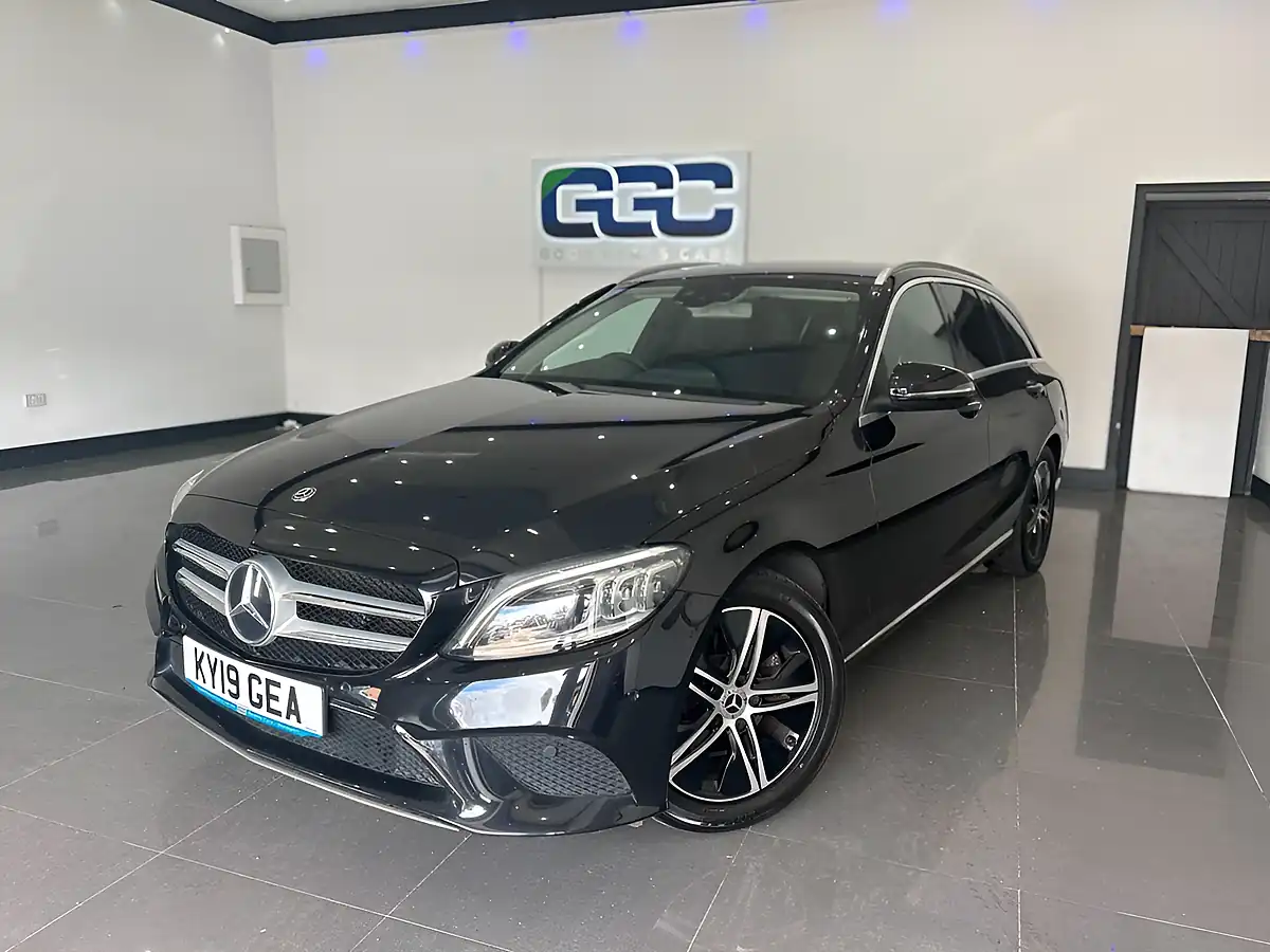 Used 2019 Mercedes-Benz C Class Sport Premium Black - Interior and Exterior details 5