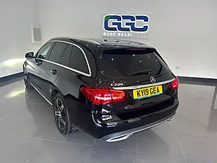 Used 2019 Mercedes-Benz C Class Sport Premium Black - Interior and Exterior details 7