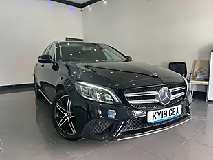 Used 2019 Mercedes-Benz C Class Sport Premium Black - Interior and Exterior details 8