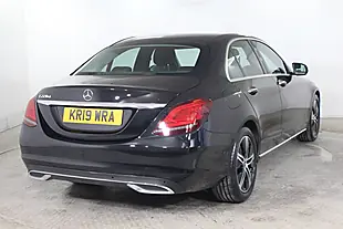 Used 2019 Mercedes-Benz C Class Sport Premium Plus Black - Interior and Exterior details 4