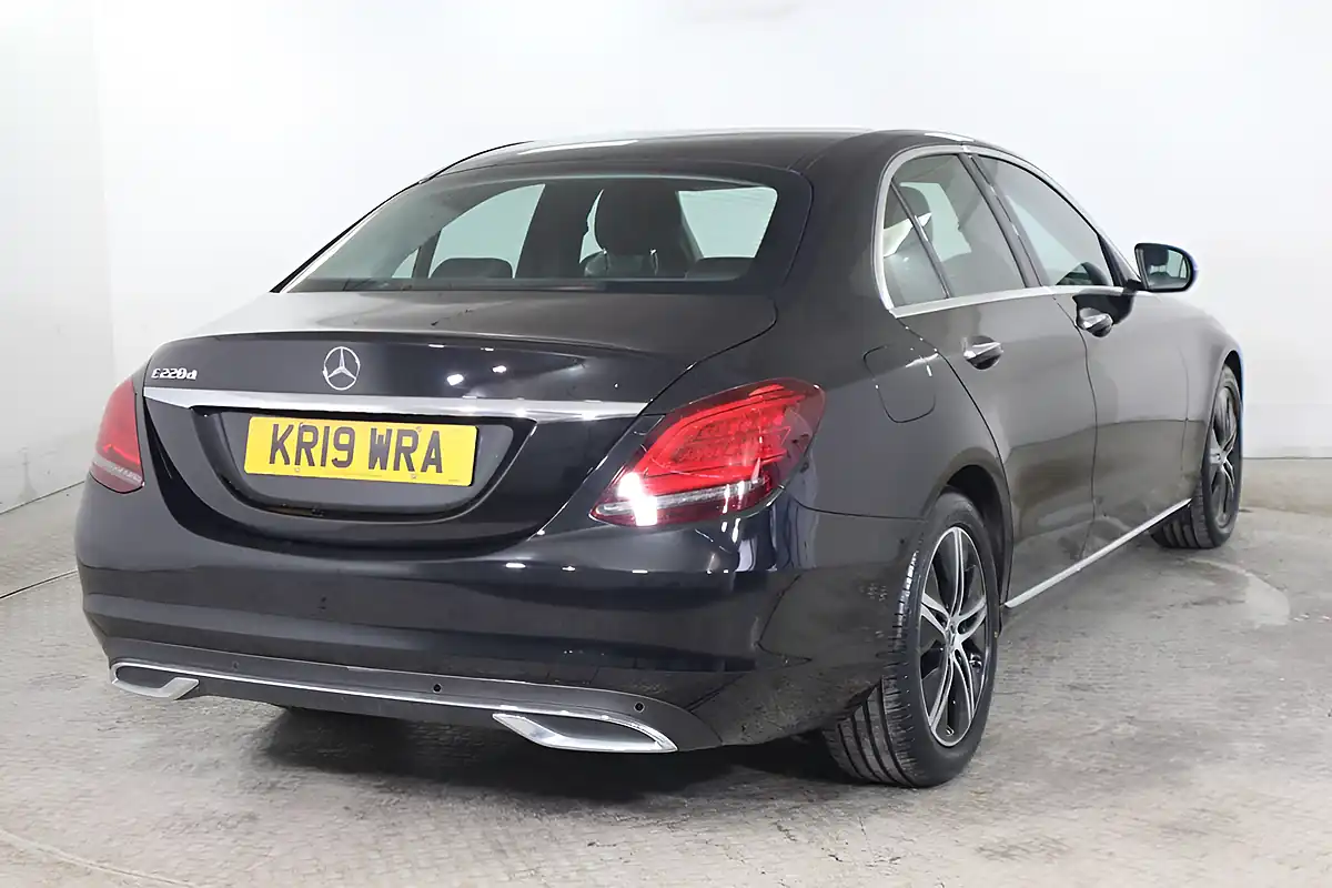 Used 2019 Mercedes-Benz C Class Sport Premium Plus Black - Interior and Exterior details 4