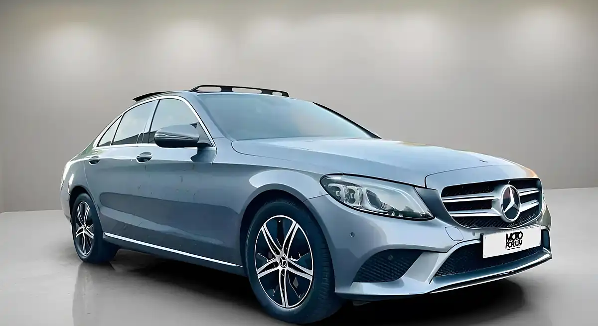 Used 2019 Mercedes-Benz C Class Sport (premium Plus) Grey - Front View