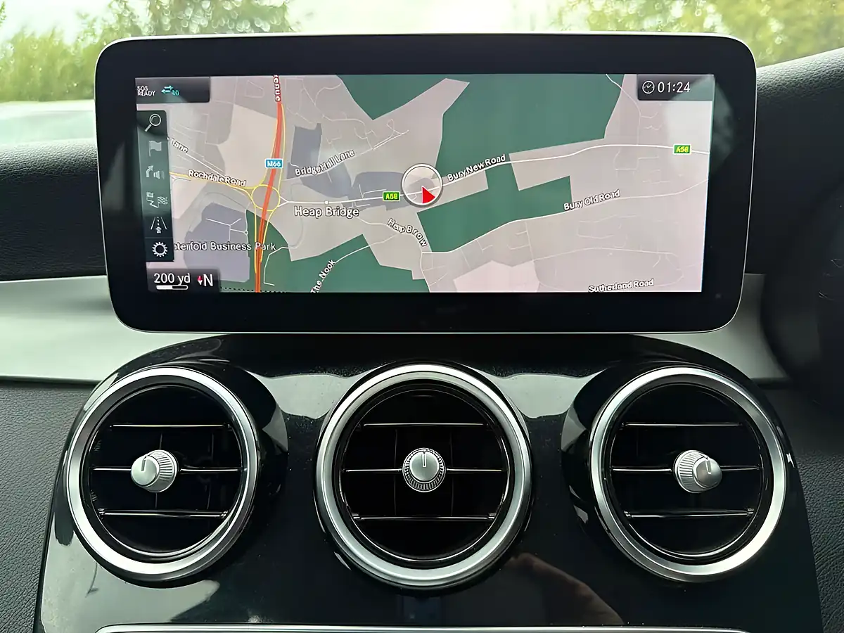Used 2019 Mercedes-Benz C Class Sport Silver - Interior and Exterior details 12
