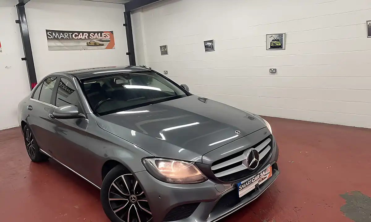 Used 2019 Mercedes-Benz C220 Se Metallic Grey - Interior and Exterior details 13