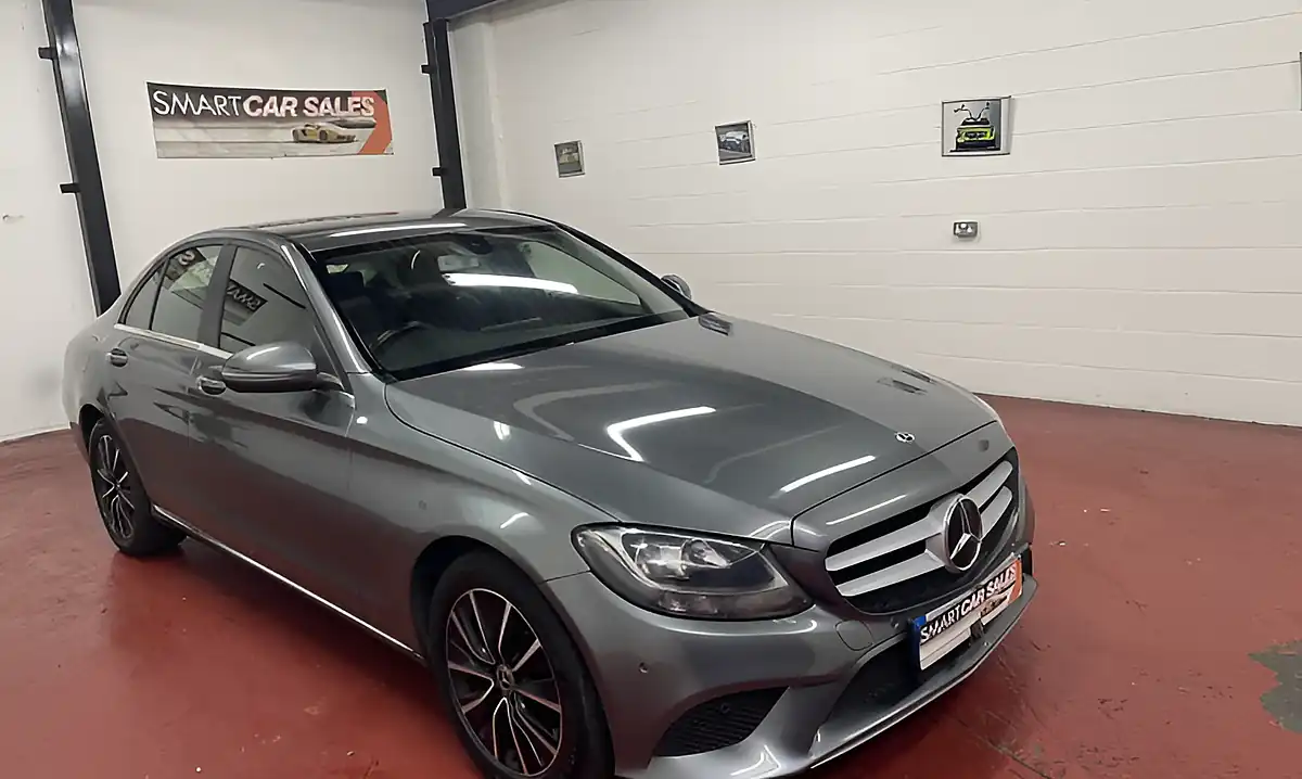 Used 2019 Mercedes-Benz C220 Se Metallic Grey - Interior and Exterior details 2