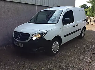 Used 2019 Mercedes-Benz Citan 109 White - Interior and Exterior details 5