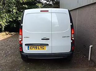 Used 2019 Mercedes-Benz Citan 109 White - Interior and Exterior details 7