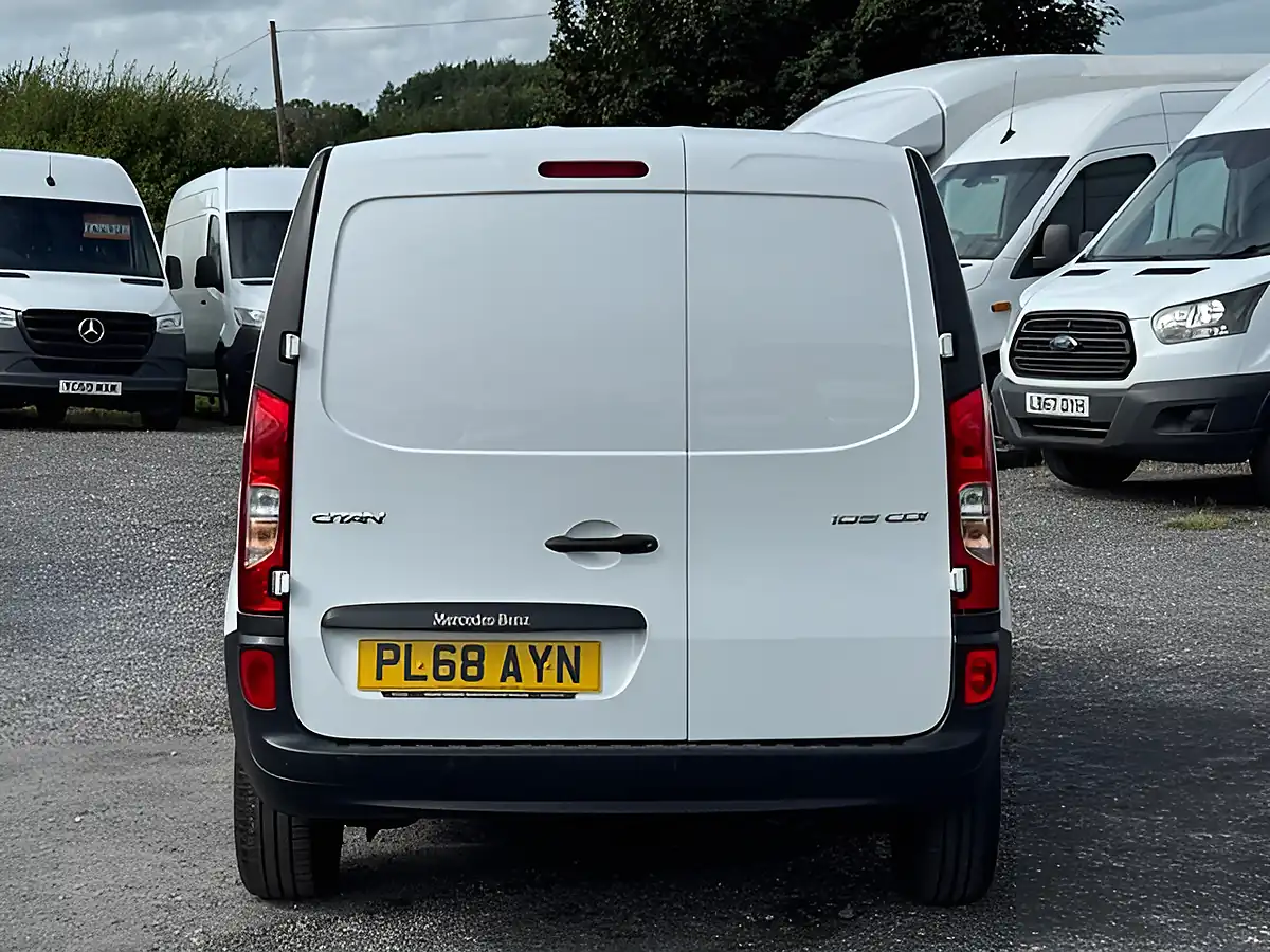 Used 2019 Mercedes-Benz Citan Long Lwb L2 White - Interior and Exterior details 12